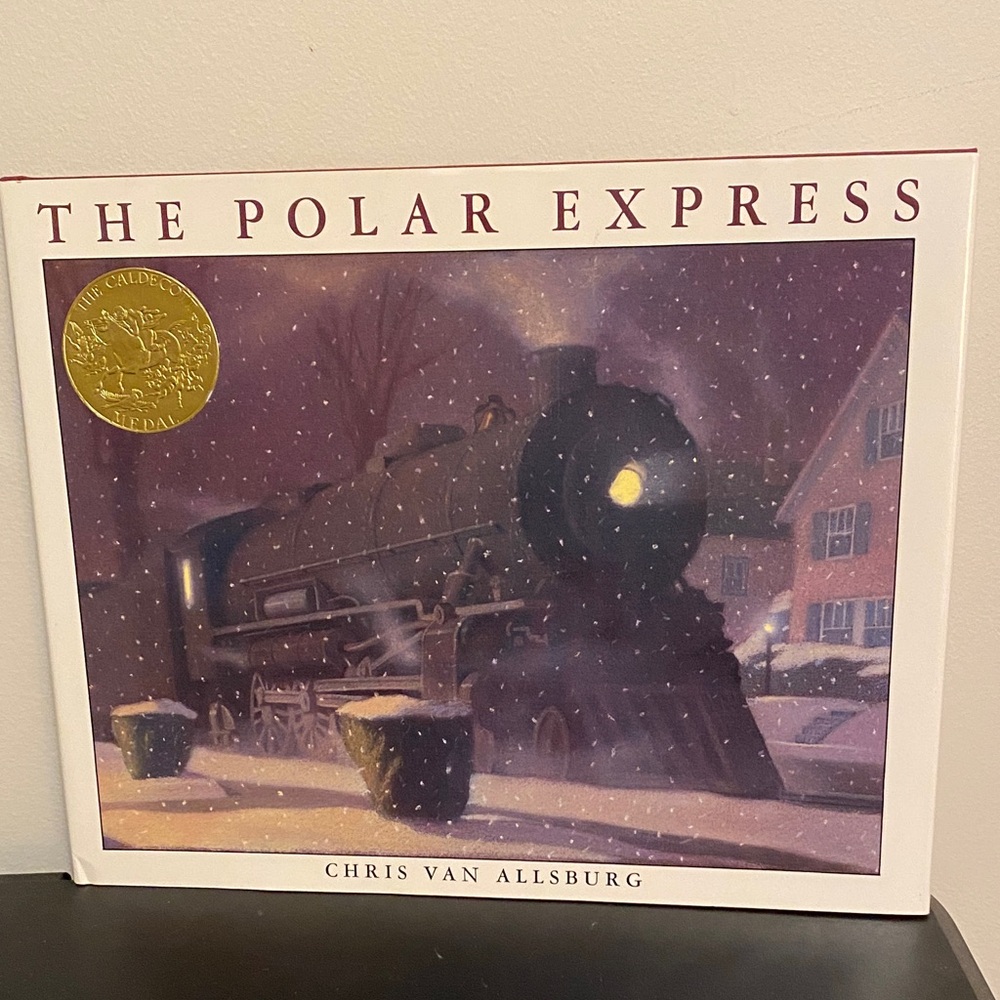 New🌈 The Polar Express Book by Chris Van Allsburg